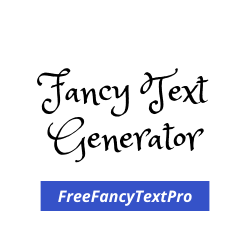fancy text